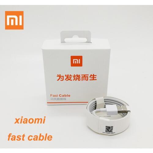 Original Xiaomi usb Type c Cable For mi 6 6x max 3 mix 3 A2 A3 5 black shark redmi note 7 k30 k20 Fast Charging usb Type-C Cable