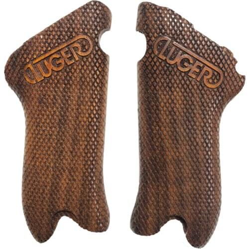 Luger P08 Roller Parabellum Luger Written Special Series Laser Cutting Wooden Grip Mod7