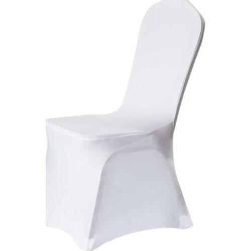 Wedding Chair Cover Spandex Stretch Elastic Slipcovers Stretch Chair Covers For Wedding Party Banquet Hotel outdoor