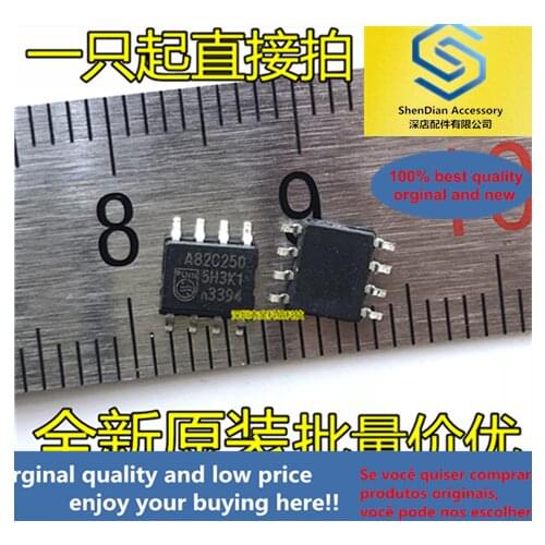 10pcs only orginal new A82C250 Jetta ABS pump communication chip SMD SOP8 pin PCA82C250T CAN interface chip