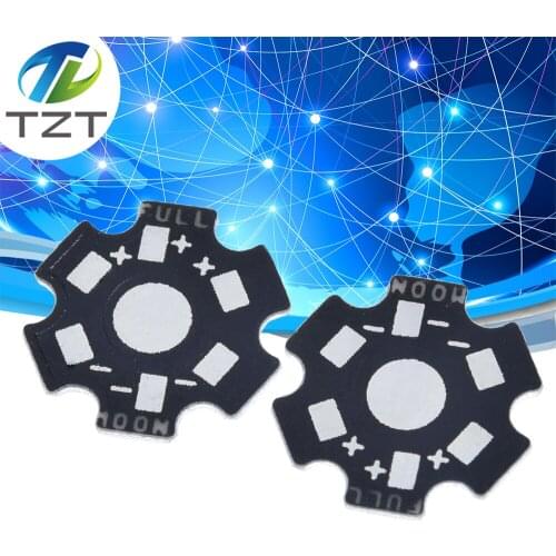 10pcs TZT 1W 3W 5W High Power LED Heat Sink Aluminum Base Plate