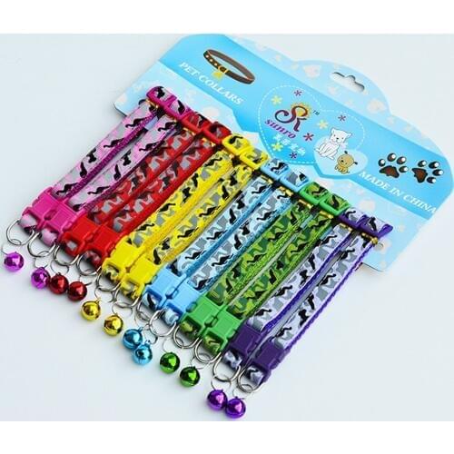 1200 pcs/lot Nylon Adjustable Camo Camouflage Dog Collar Nylon Puggy Dog Pet Collar