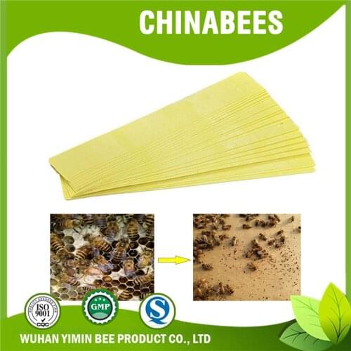 20pcs Beekeeping Fluvalinate Bee Mite Varroa Killer Strips Beekeeping Equipment for Bee