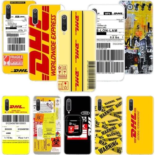 Hot Dhl Express Pattern Phone Case For Xiaomi Redmi Note 10 9 8 Pro 9S 8 8T 7 6 5 6A 7A 8A 9A 9C 4X S2 K20 K30 Art Cover Coque