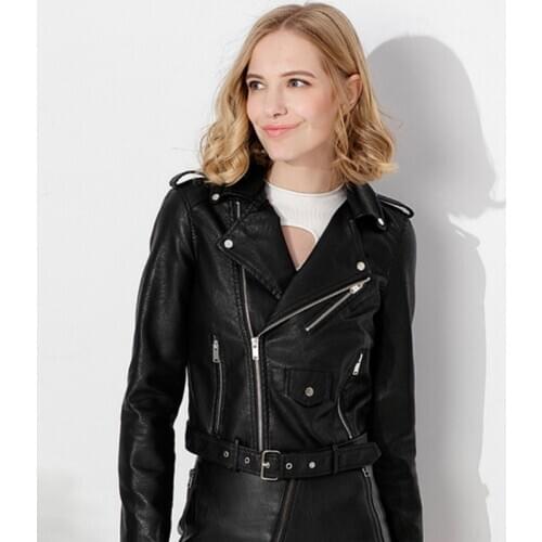 HARTUPEETU Women's Leather Jackets