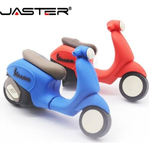 JASTER 3 colour motorcycle 8gb 16gb usb2.0 USB flash drive memory stick pendrive flash drive cute gift 100% real capacity
