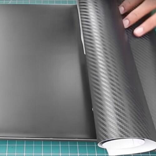 Sheet DIY Film Motorcycle Car Stickers 5D Carbon Fiber Vinyl Car Styling Wrap Automobile Interior Decoration Parts