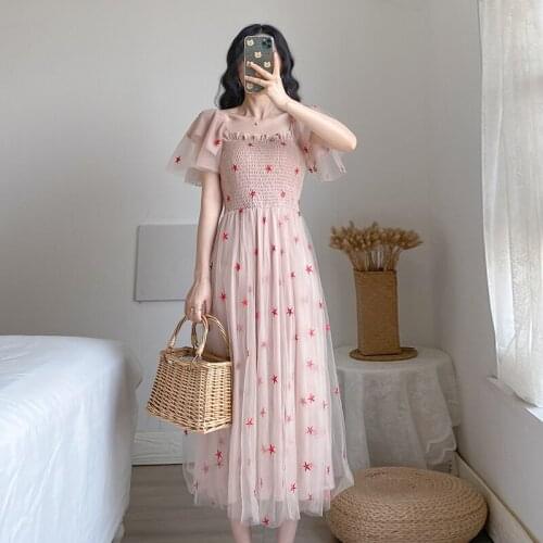 LLZACOOSH Flared Summer Dresses