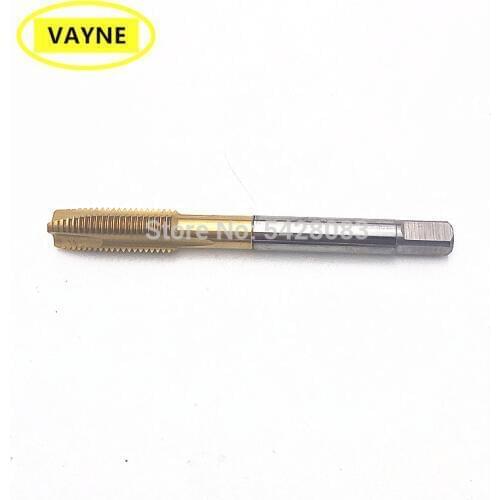 VAYNE HSSE Metric Spiral Pointed Taps with Tin Coated M9*1.25 and machine Fine Thread screw tap M9*0.5/0.75/1