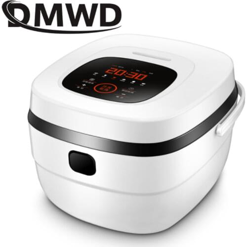 DMWD 5L Multifunction Rice Cooker Timing Reservation Stew Soup Cooking Machine Cake Leben Yogurt Maker Automatic Food Steamer EU