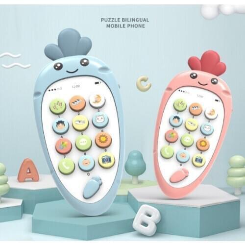 Mobile Electronic Kid Phone Telephone Educational Learning Music Cellphone Toy