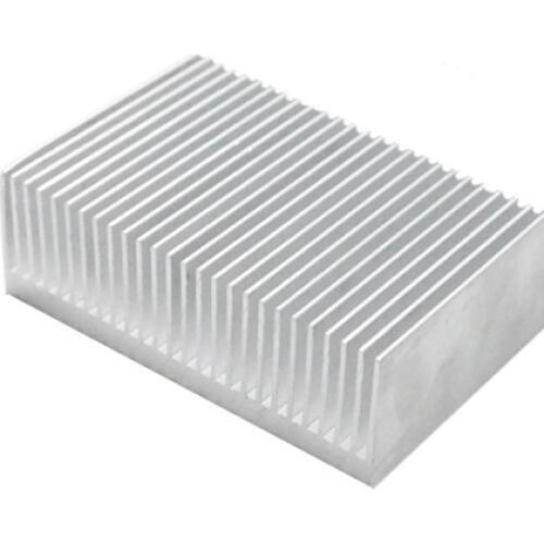 High-power aluminum radiator 80*27*50mm Chip module CPU thermal conductivity aluminum power amplifier dense tooth heat sink