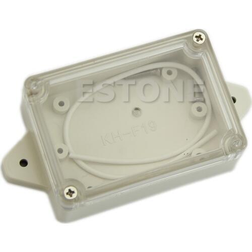 Plastic Waterproof Cover Clear Electronic Project Box Enclosure Case 85*58*33MM