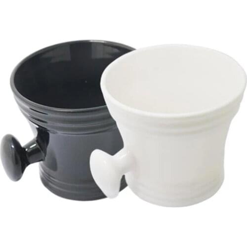 Professional Haircut Shaving Foam Soap Bowl Shaving Foam Cup Beard Brush Bowl Household And Salon DIY Shaving Tools