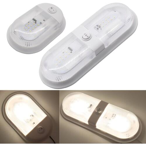 12V Saloon Car Simple Car Light Wind Yacht Modified LED Light with Independent Switch Control