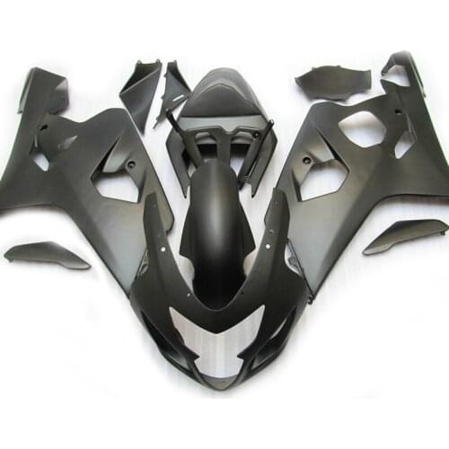 Replace Fairings for SUZUKI GSXR 600 750 2004 2005, Matte Black fairing kit GSXR600 GSXR750 k4 k5 PL229