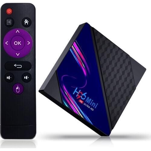 Latest Android10 Box TV Smart 4K TV Box H96 Mini 4K Media Player 1GB RAM 8GB ROM 2.4G Network HD Box RK3228A Quad Core