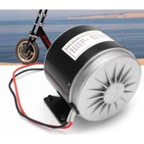 24V 250W High-Speed Brushed DC Motor Electric Scooter Folding Bicycle Electric Bicycle Brush Motor Bike Accessories