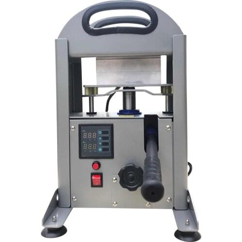 Factory 5ton Hydraulic Rosin Press Machine Heat Press 2.3x4.7inch Dual Heated Plates Professional Oil Wax Extracting Tool