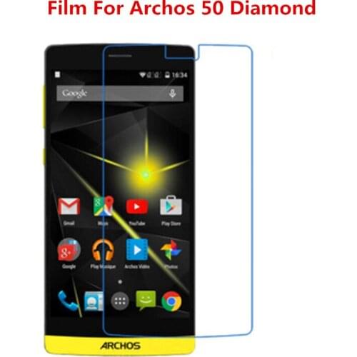 1/2/5/10 Pcs Ultra Thin Clear HD LCD Screen Protector Film With Cleaning Cloth Film For Archos 50 Diamond