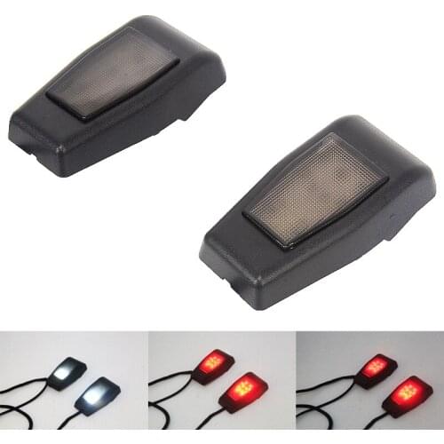 2pcs Tail Glass Hinge Lights High Tailgate LED 3RD for Jeep Wrangler Jk 07-17 Brake Rear Lamp
