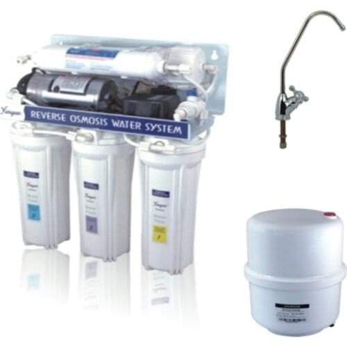 5 Stage home ROsmosis Ro system 50GPD Water Purifier machine