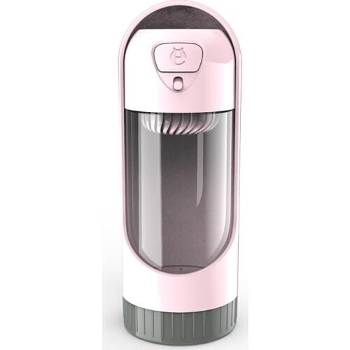 Behogar Portable Outdoor Pet Cats Dog Water Bottle Travel Puppy Drinking Water Dispenser