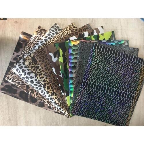 Free shipping Beautiful Color 10 sheets 25cmx21cm TPU Heat Transfer Vinyl Heat Press Machine T-shirt Iron On HTV Printing