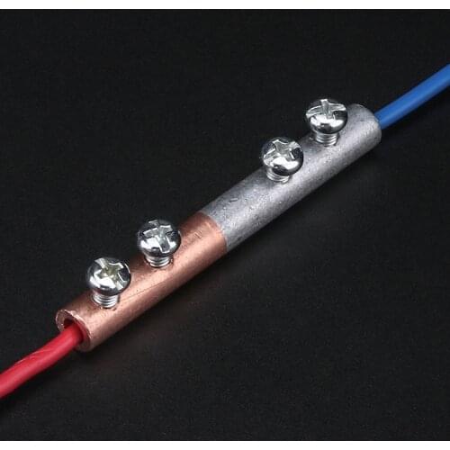 GTL-16 quick cable connector tubular Copper Aluminum electrical wire Bimetallic Splice Sleeve Lug Ferrule crimp terminals block