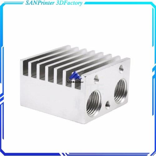 All-metal Cyclops and Chimera Dual Multi-extrusion v5 v6 HotEnd Double nozzle Head Long Distance Kit for 1.75mm 3D printer