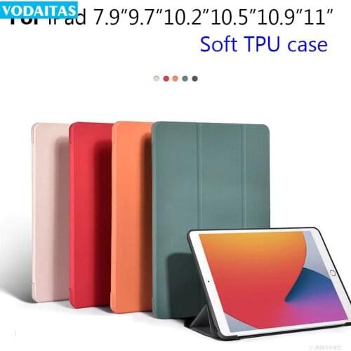 For iPad Air 4 2020 Case Cover For iPad 10.2 2020 2019 8th 7th generation ipad 9.7 2018 5th 6th Air 1 2 3 Pro 11 10.5 Case 2021