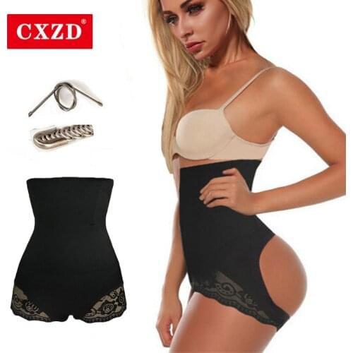 CXZD Tummy Control Panties Women Slimming Underwear Sexy Butt Lifter Panty Slim Body Shaper High Waist Trainer Shapewear Short