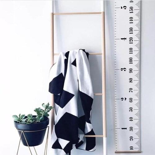 Baby Height Ruler Child Kids Growth Size Chart Height Measure Ruler For Kids Room Nordic Style Home Decoration Art Ornament