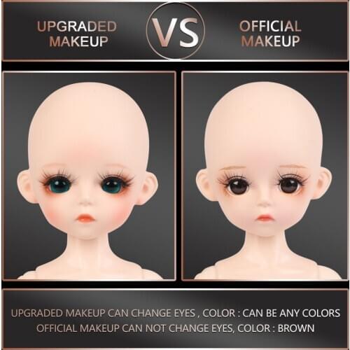 30CM Nude Body BJD Doll 1/6 BJD 25 Parts Can Be Removed Ball Jointed Body Without Outfits Girls Dress Up Makeup Dolls