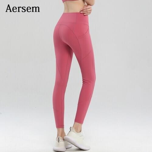 Fitness Yoga Legging Women Sport Pants Tummy Control Ankle-Length Energy Gymwear Workout Activewear Ladies Hip Lifting Trainning