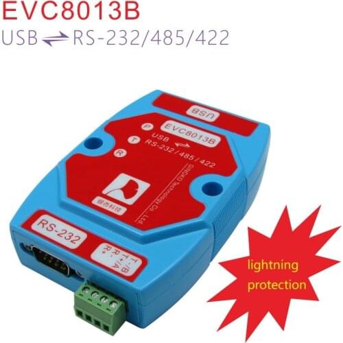 EVC8003 magnetic coupling isolation USB serial port USB to 232 RS232 FT232 chip