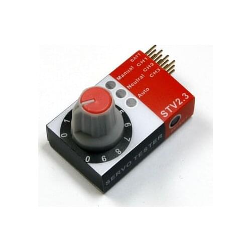 Mini Servo Tester 4.8V to 6.0V STV2.3 BEC Tester
