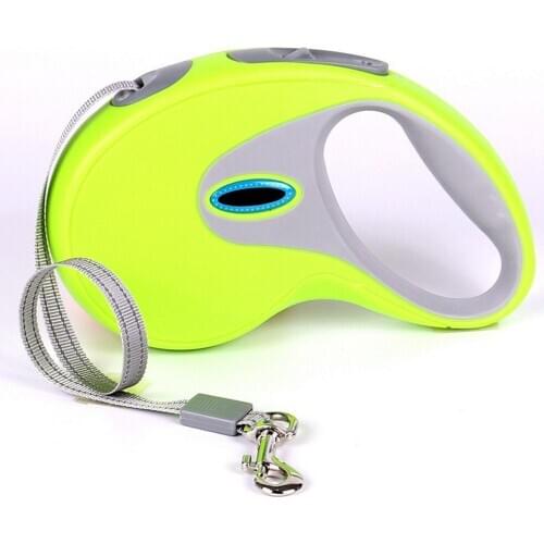 3m/5m Durable Pet Leash Nylon Extending Puppy Walking Leads Automatic Retractable Walking Leash Leads For Small Medium Dogs