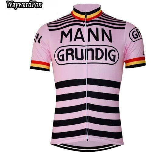 NEW men cycling jersey Short sleeve Pink shirt cycling clothing ROAD cycling wear Quick Dry Roupa Ciclismo