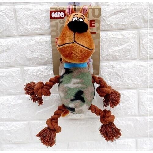 Plush dog vocal molar pet toys pet supplies cat and dog toys dog supplies