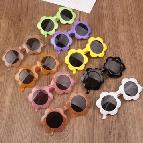 Christmas Gift 2020 Hot kids sunglasses Lovely Flower Little Child 1-6 yr glasses Boys&girls UV400 glasses Factory Wholesale N68