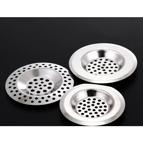 1pc Sink Strainer Shower Sewer Outfall Anti-blocking Floor Drain Hair Stopper Catcher Kitchen Accessories Bathroom Accessories