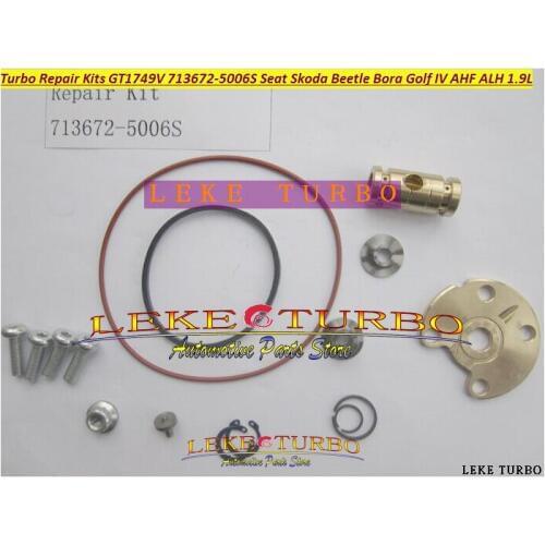 Turbo Repair Kit rebuild Kits GT1749V 713672 713672-5006S Turbocharger For Seat Skoda Beetle Bora Golf IV AHF ALH AJM AUY 1.9L