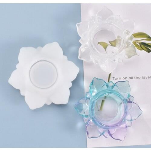 1 PCS Flowers Box Silicone Mold Crystal Drop Gel Silicone Moulds Tool Moulds UV Epoxy Resin Decorative Craft