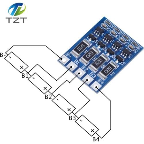 4S 4.2v li-ion balancer board li-ion balncing full charge battery balance board