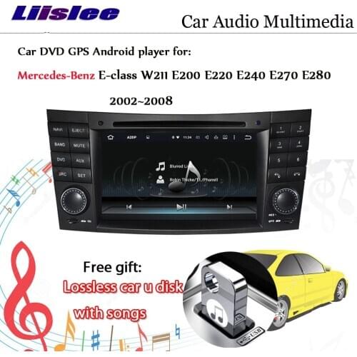 Car Multimedia DVD Player For Mercedes Benz E class W211 E200 E220 E240 E270 E280 2002~2008 Radio Androd Stereo GPS Navigation