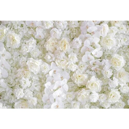 White flowers backgrounds marriage photo vinyl fotografia newborn backdrop photography for photo studio props photophone lv-2340