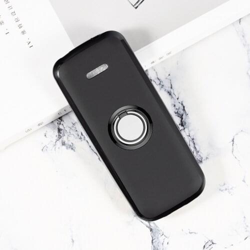 For Nokia 215 4G 2.4" Nokia 215 2020 TA-1284 1281 1272 Back Ring Holder Bracket Phone Case Smartphone TPU Soft Silicone Cover
