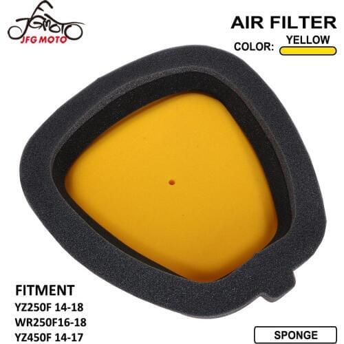 Motorcycle Foam Layer Sponge Air Cleaner Filter For YAMAHA YZ250F WR250F YZ450F YZ WR 250F 450F 2014 2015 2016 2017 2018