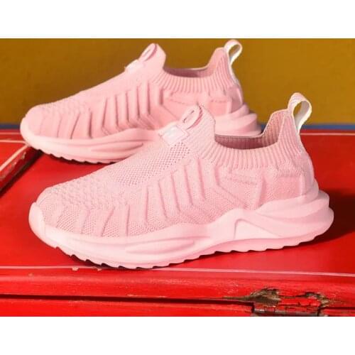 Women Sock Shoes For Girls Boys Fashion Spring Autumn Knit Breathable Men Casual Sneakers Soft Non-slip Running Sports Shoes